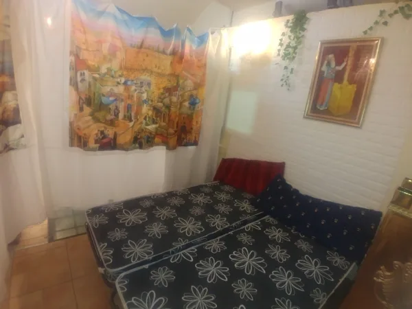 חדר ערוך לזוג ללינה בשבת