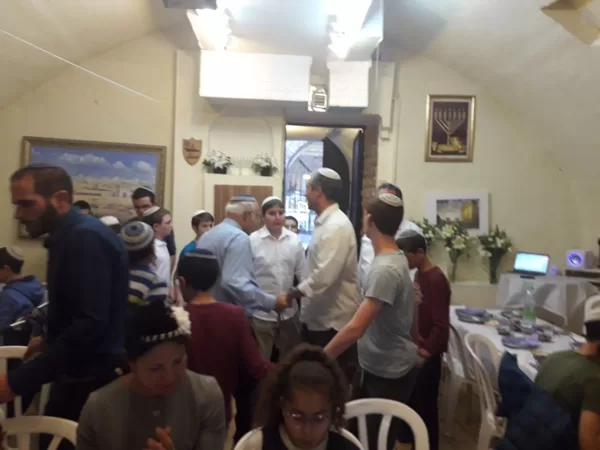 בר מצוה באתנחתא ברובע משפחת דניאלי - אדר תשעח